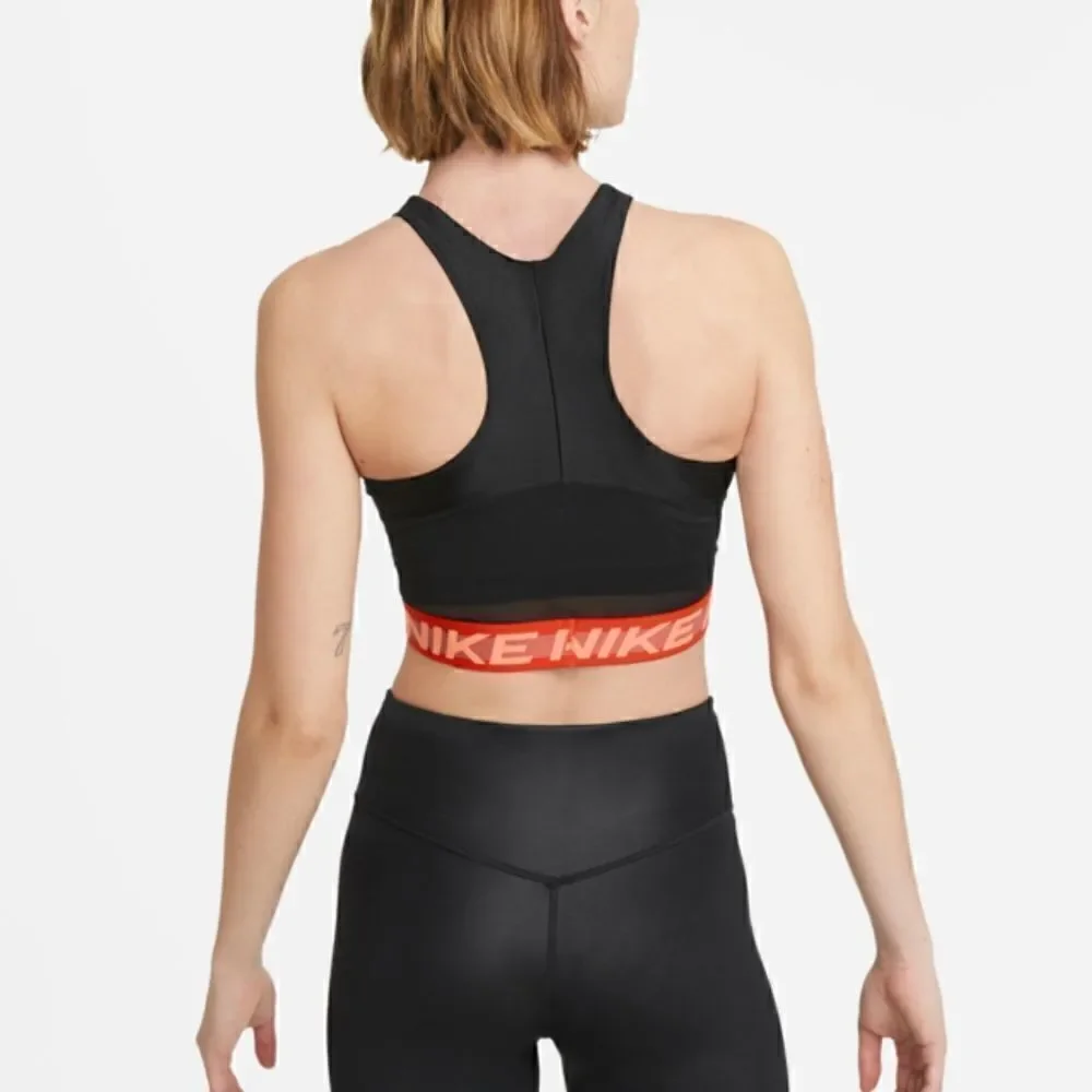 Nike Pro Intertwist Women's Cropped Tank Black Red